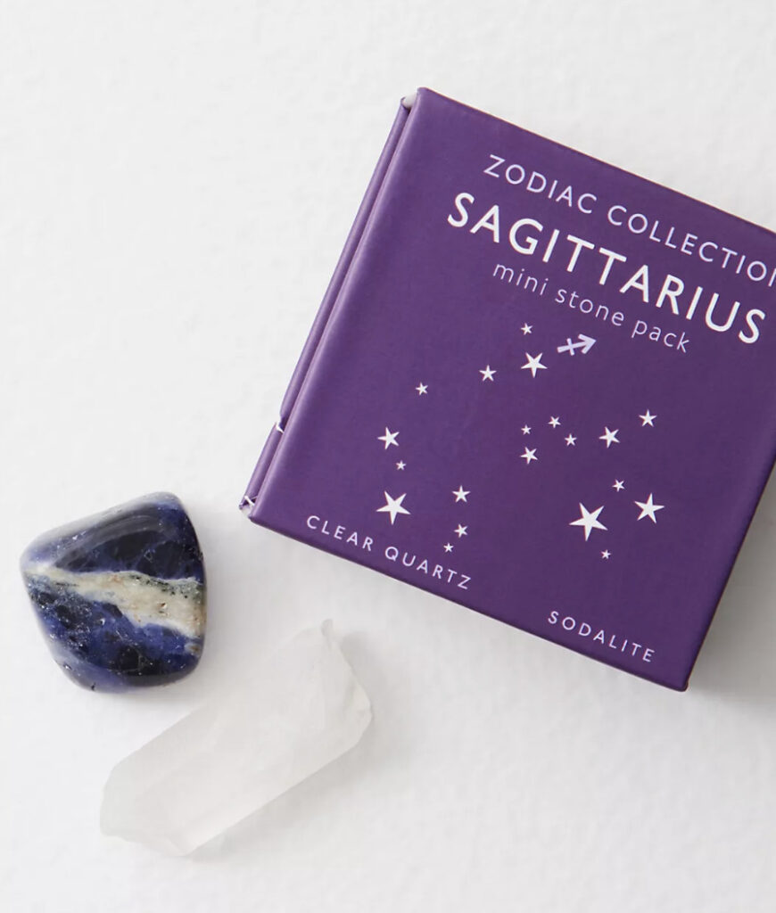 Zodiac Collection mini stone pack for Sagittarius